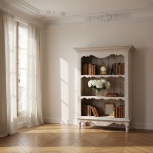 Rak Buku French Country Elegance Ivory