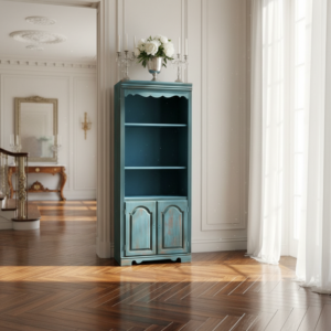 Rak Lemari Kayu Vintage Tosca 2 Pintu